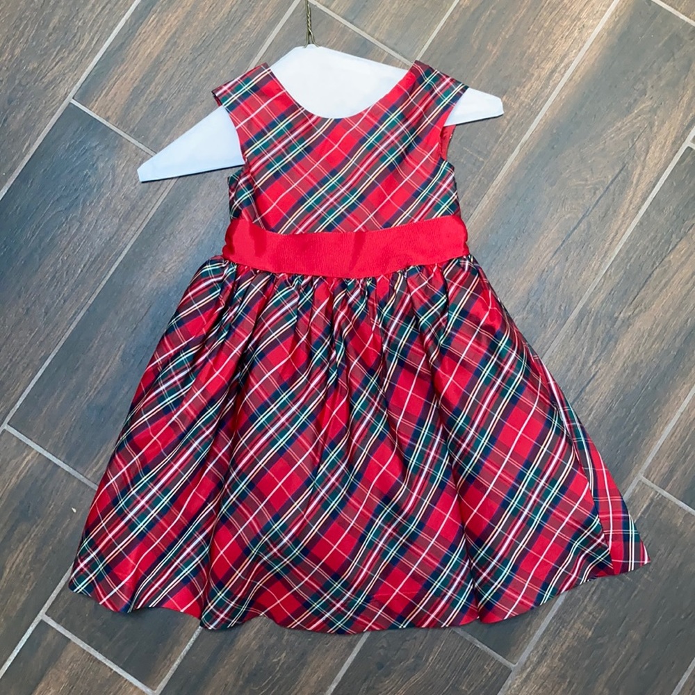 🎀 Janie and Jack 2017 Plaid Party Line Holiday Dress